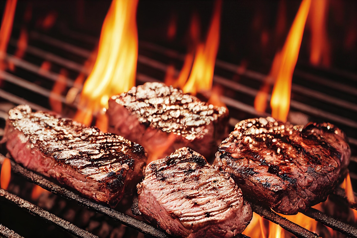 Carne a la brasa en Restaurant Monistrol